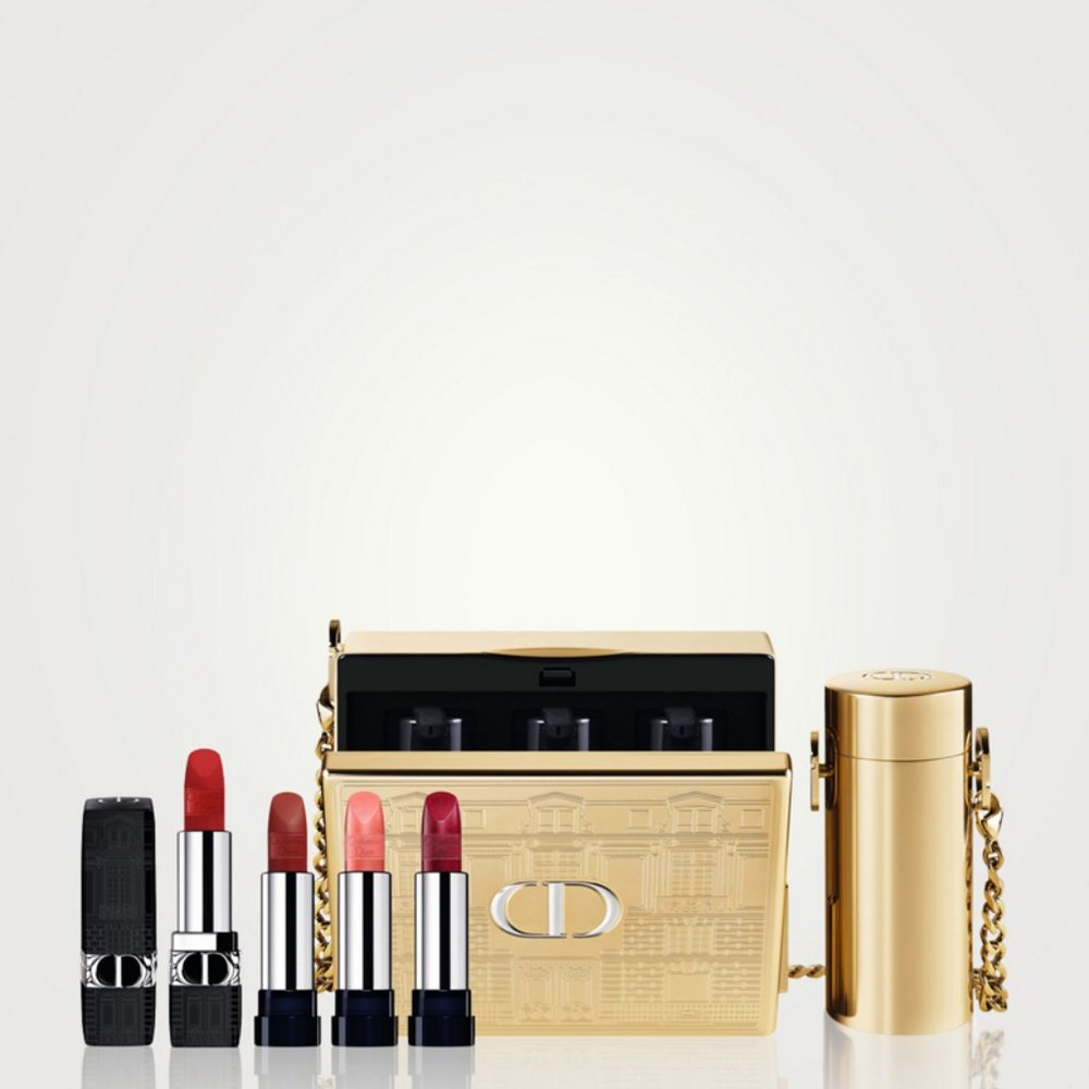 Dior 2021 - Minaudiere Limited Edition Lipstick Case 5-Piece Set